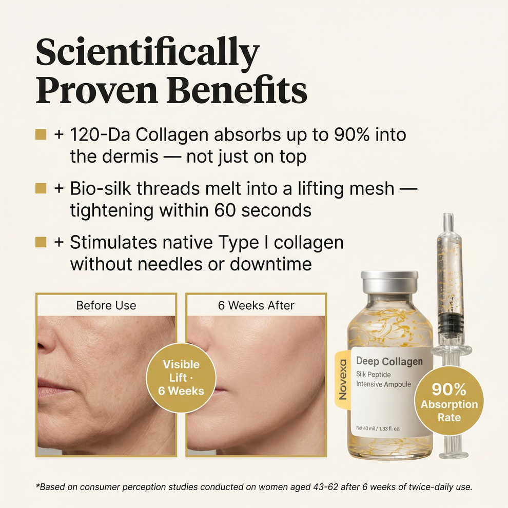 Korean Silk Collagen Ampoule + Free Gift