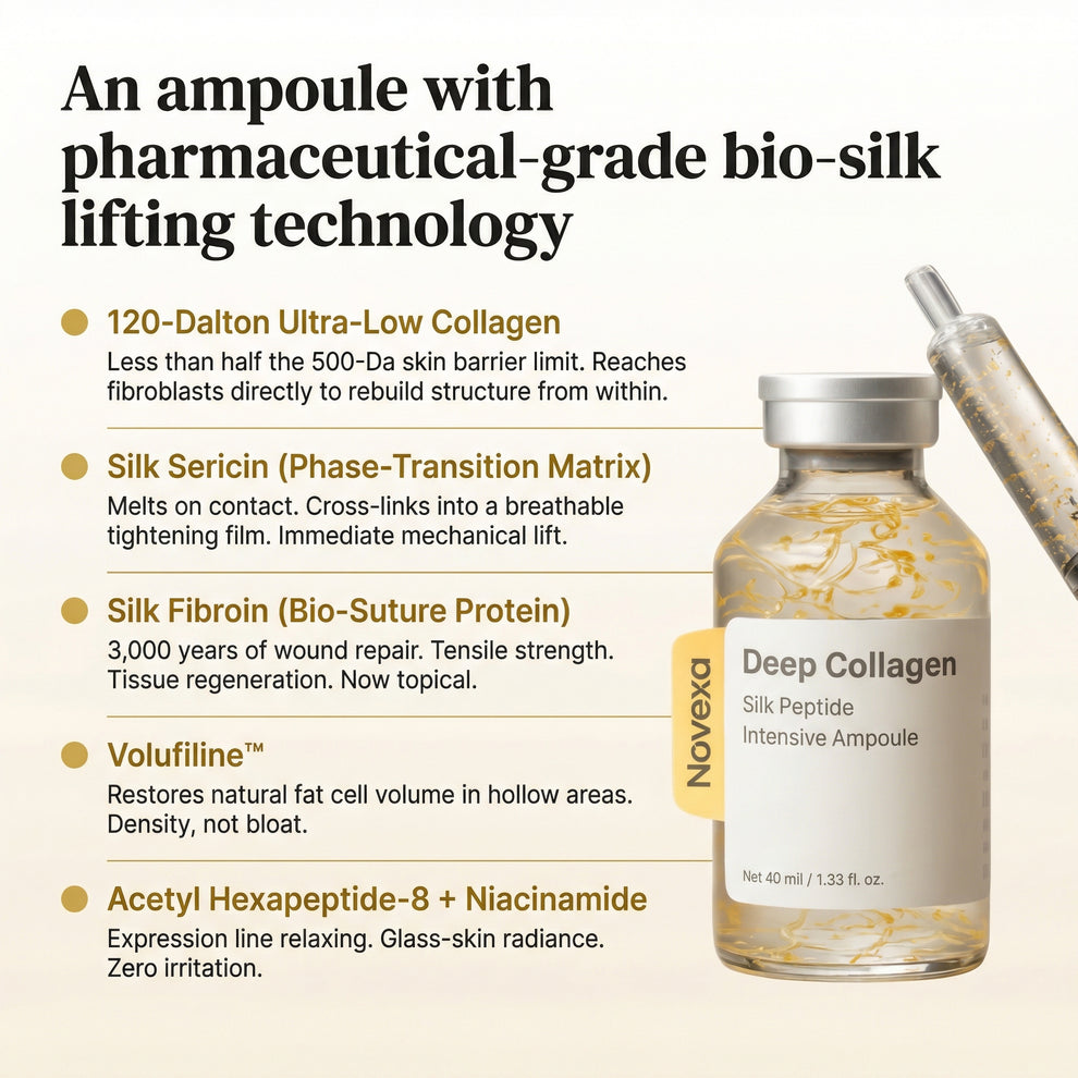 Korean Silk Collagen Ampoule + Free Gift