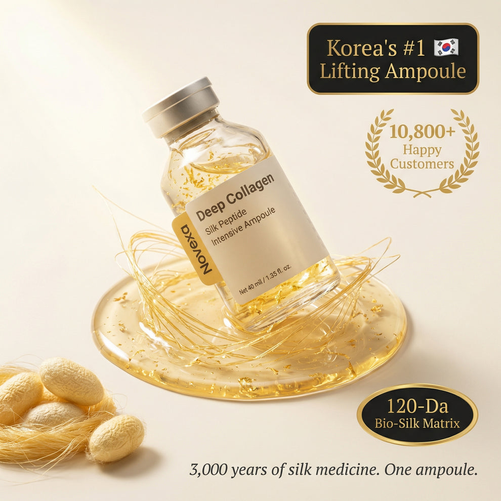 Korean Silk Collagen Ampoule + Free Gift